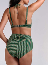 Marlies Dekkers Badmode Holi Vintage groen/print voorgevormde bikinitop