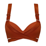 Marlies Dekkers Badmode Cache Coeur oranje push up bikinitop