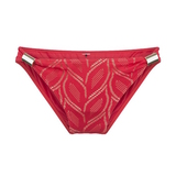 LingaDore Beach Fabulous in Red Lace rood bikini broekje