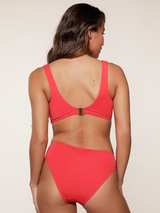 LingaDore Beach Fabulous in Red Lace rood bikini broekje