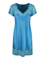 LingaDore Night Bonny Blue blauw nachthemd