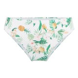 LingaDore Beach Tropical Botanic wit/print bikini broekje