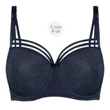 Marlies Dekkers Dame de Paris marine blauw voorgevormde bh