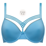 Marlies Dekkers Dame de Paris blauw niet voorgevormde bh