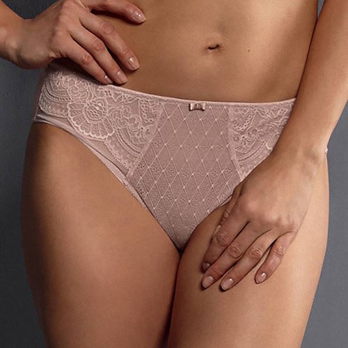 Rosa Faia Selma roze high brief