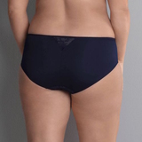 Rosa Faia Fleur marine blauw high brief