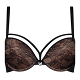 Marlies Dekkers Space Odyssey zwart/powder push up bh