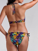 Marlies Dekkers Badmode Acapulco paars/print push up bikinitop