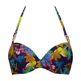 Marlies Dekkers Badmode Acapulco paars/print push up bikinitop