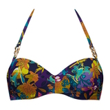 Marlies Dekkers Badmode Acapulco paars/print voorgevormde bikinitop