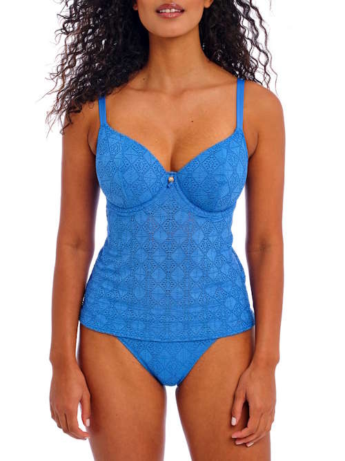 Freya Nomad Nights aqua tankini top