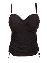 Fantasie Swim Ottawa zwart tankini top