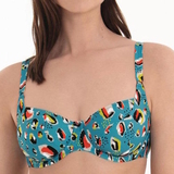 Rosa Faia Badmode Federica multicolor/print soft-cup bikinitop