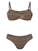 Anita Badmode Santa Anna zwart/goud bikini set