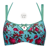 Marlies Dekkers Forbidden Fruit blauw/print voorgevormde bh