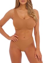 Fantasie Lingerie Smoothease cinnamon niet voorgevormde bh