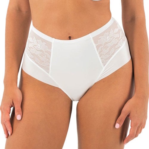 Fantasie Lingerie Illusion wit high brief