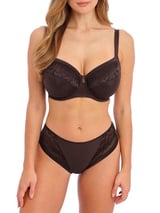 Fantasie Lingerie Illusion bruin niet voorgevormde bh