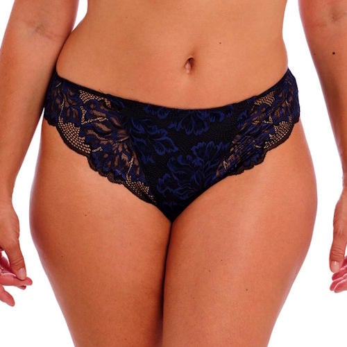 Fantasie Lingerie Emmaline zwart/blauw slip