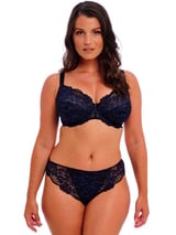 Fantasie Lingerie Emmaline zwart/blauw slip